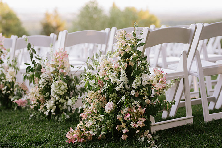 Soft & Romantic Summer Wedding Florals