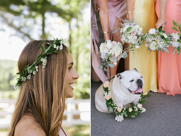 Soft & Romantic Summer Wedding Florals