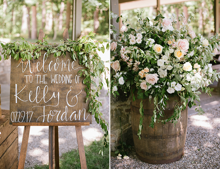 Soft & Romantic Summer Wedding Florals