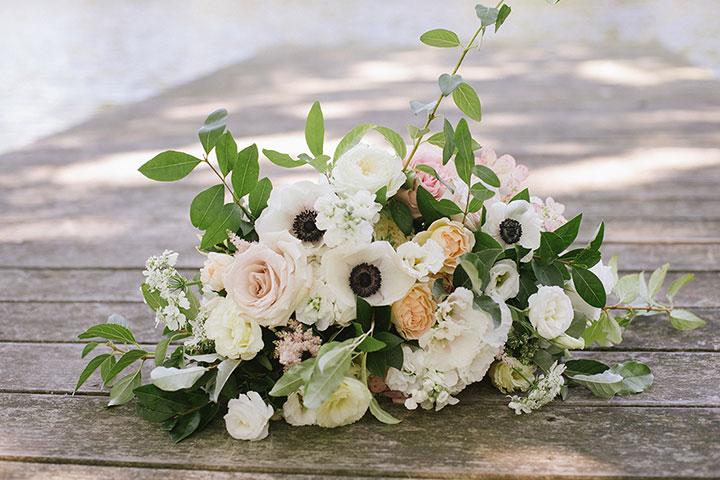 Soft & Romantic Summer Wedding Florals