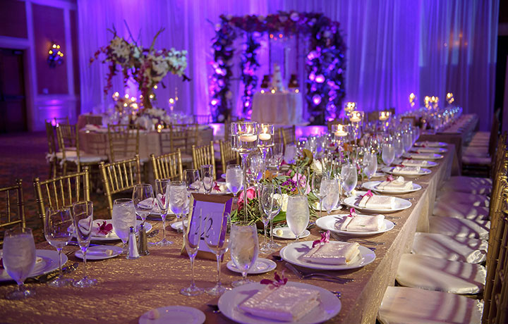 Fairy Tale Wedding With Touches of Plum, Ivory & Gold