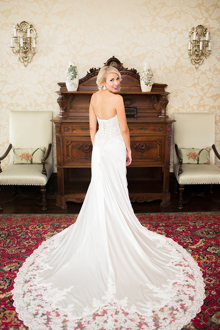 Sexy Bride With Classic Updo Is Stunning in Sophia Tolli "Morrigan"