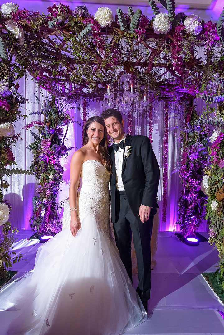 Fairy Tale Wedding With Touches of Plum, Ivory & Gold