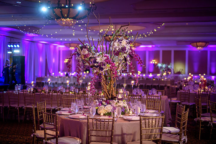 Fairy Tale Wedding With Touches of Plum, Ivory & Gold