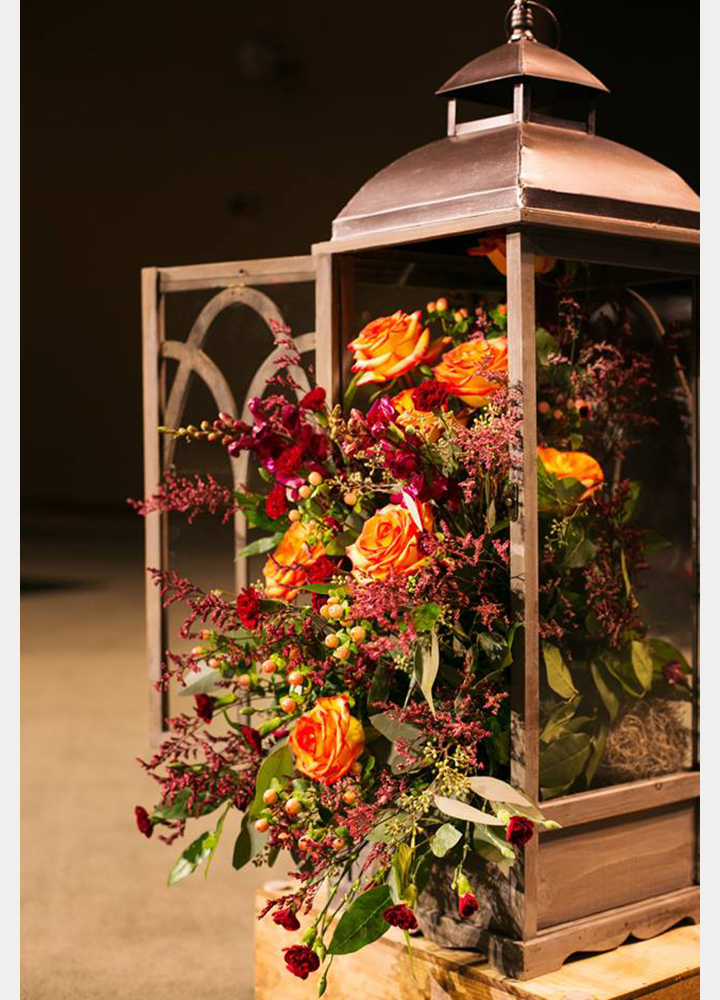 Bride Wears Sophia Tolli "Margot" For Her Early Autumn Wedding In Indiana 