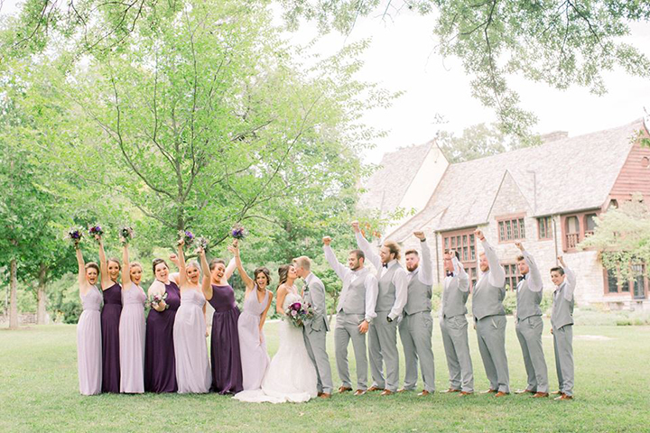 July Bride Looks Phenomenal In Fit & Flare Sophia Tolli "Alouette"