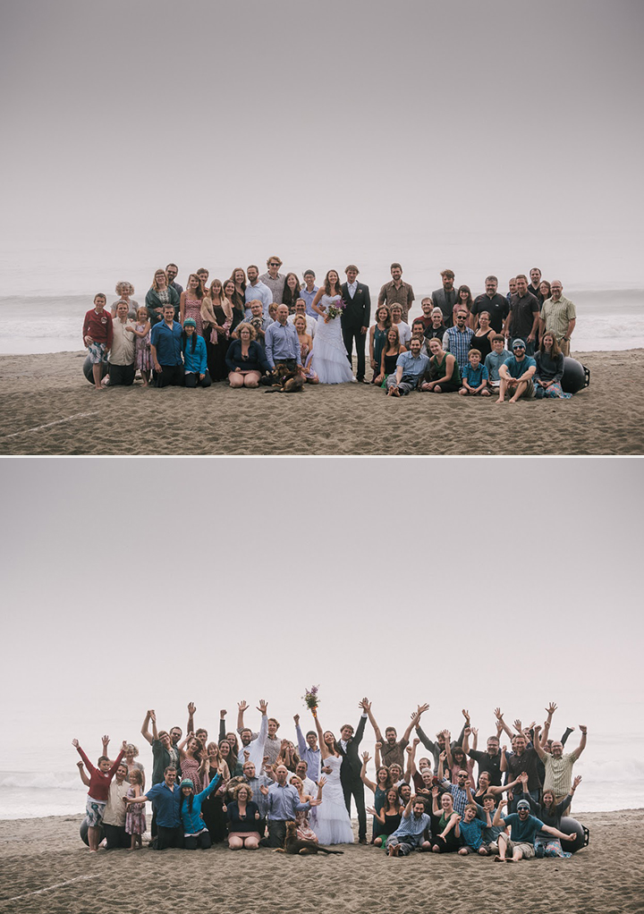 Magical Backcountry Wedding Wearing Sophia Tolli