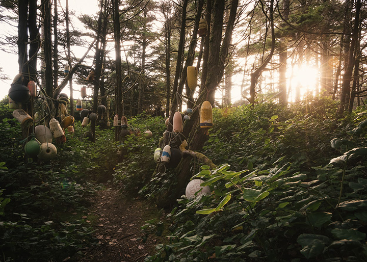 Magical Backcountry Wedding Wearing Sophia Tolli