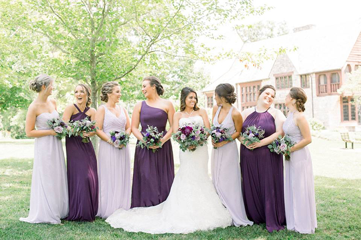 July Bride Looks Phenomenal In Fit & Flare Sophia Tolli "Alouette"