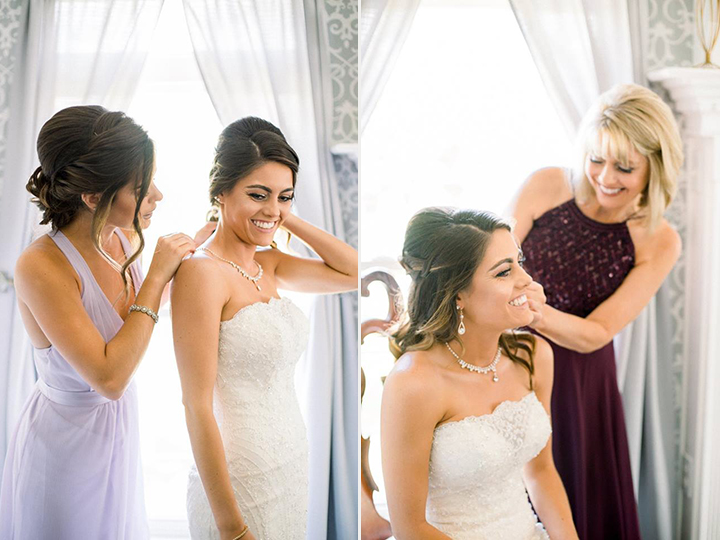 July Bride Looks Phenomenal In Fit & Flare Sophia Tolli "Alouette"