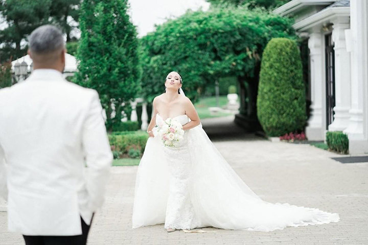 Feeling "Like A True Queen" In Sophia Tolli "Maeve"