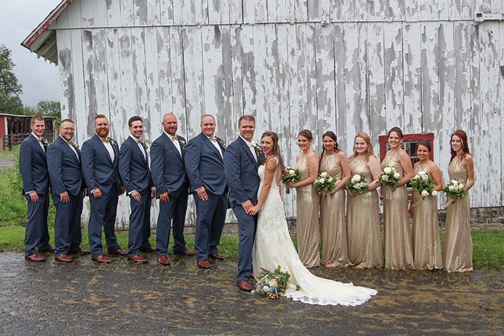Looking Lovely In Sophia Tolli's Fit & Flare Gown