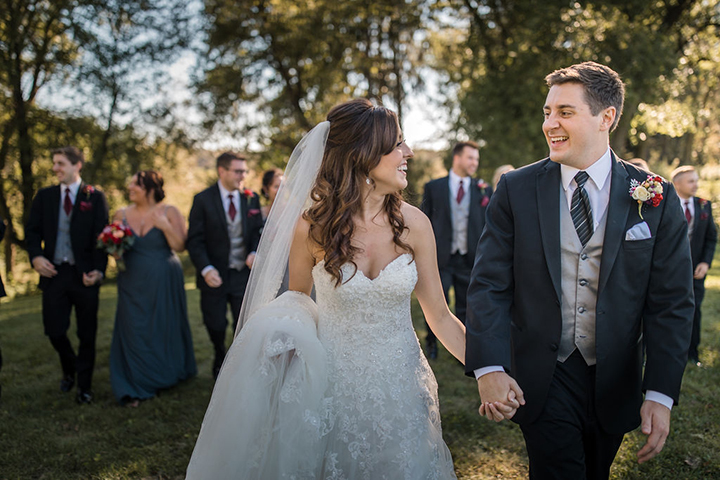 Wearing Sophia Tolli And Feeling "Like The Most Special Bride"