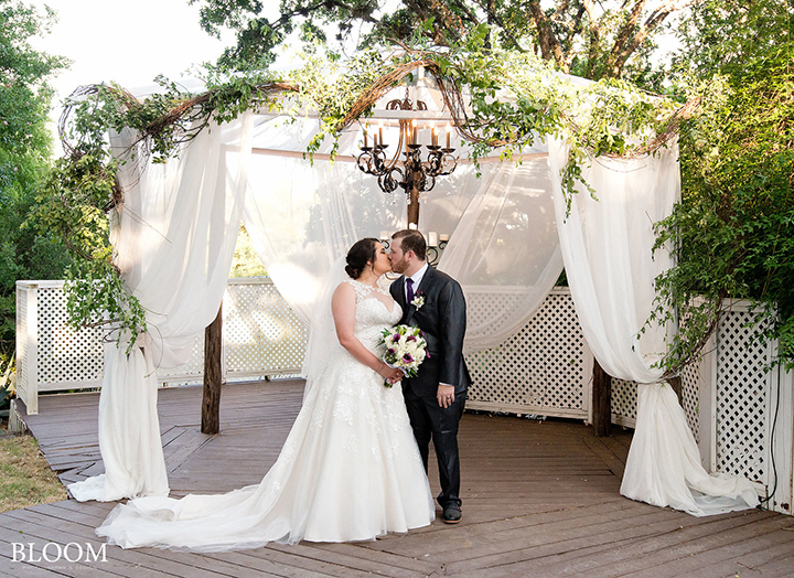 Orion's Matching Lace & Tulle Jacket Is Perfect For This May Bride