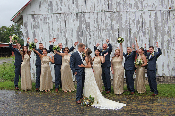 Looking Lovely In Sophia Tolli's Fit & Flare Gown