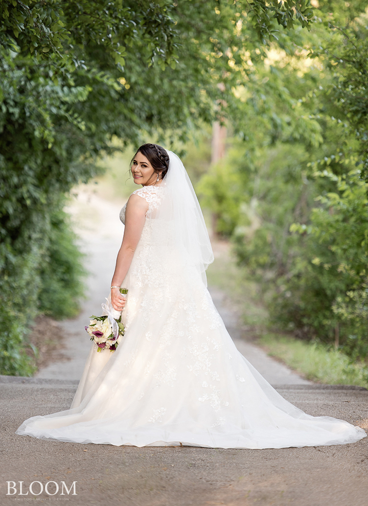 Orion's Matching Lace & Tulle Jacket Is Perfect For This May Bride