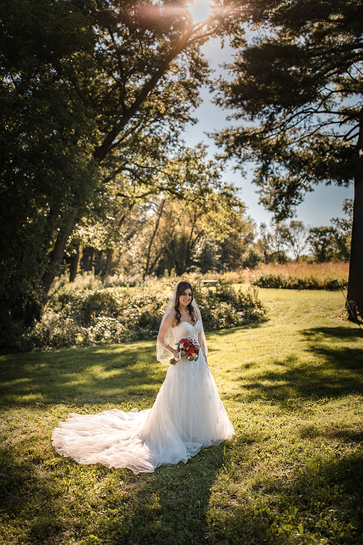Wearing Sophia Tolli And Feeling "Like The Most Special Bride"