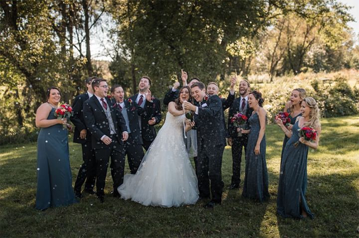 Wearing Sophia Tolli And Feeling "Like The Most Special Bride"