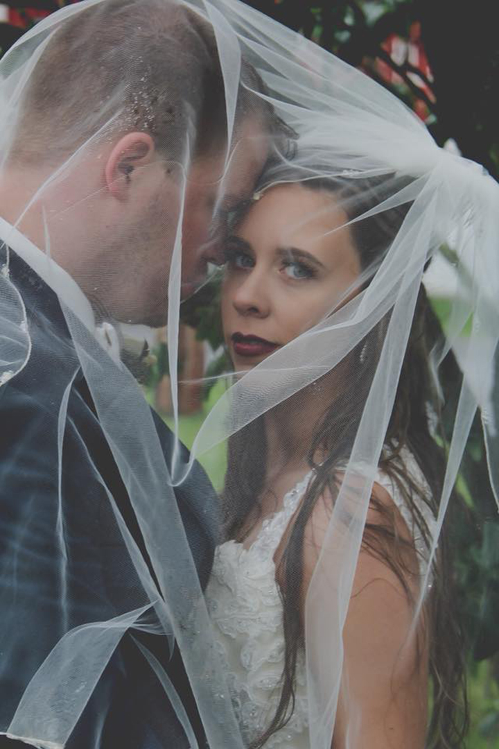 Looking Lovely In Sophia Tolli's Fit & Flare Gown