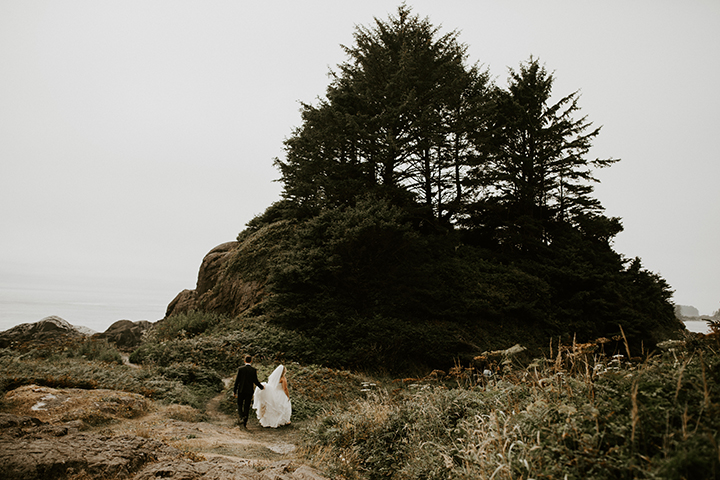 "Cleo," Romantic, Ethereal & Perfect For An Intimate Beach Wedding