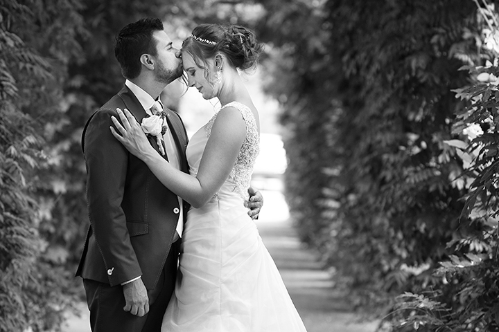 Finding "The Dress" In Sophia Tolli's Asymmetrically Draped Organza Gown