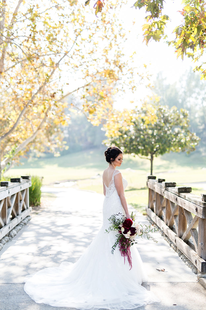 Illusion Tulle Details Are So Romantic On This Sophia Tolli Gown