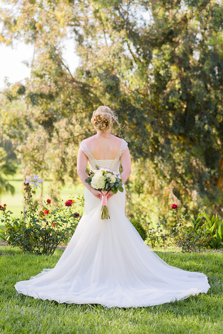 "An Absolutely Magical Day" In Sophia Tolli's Tulle Trumpet Wedding Gown