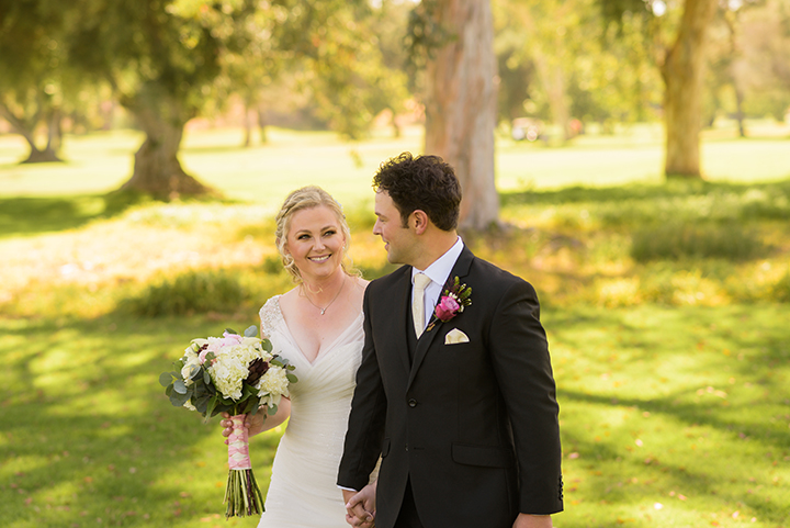"An Absolutely Magical Day" In Sophia Tolli's Tulle Trumpet Wedding Gown