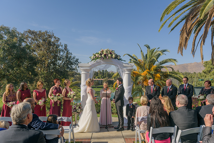 "An Absolutely Magical Day" In Sophia Tolli's Tulle Trumpet Wedding Gown