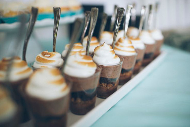 15 Delicious Shot Glass Wedding Dessert Ideas ~ we ♥ this! moncheribridals.com