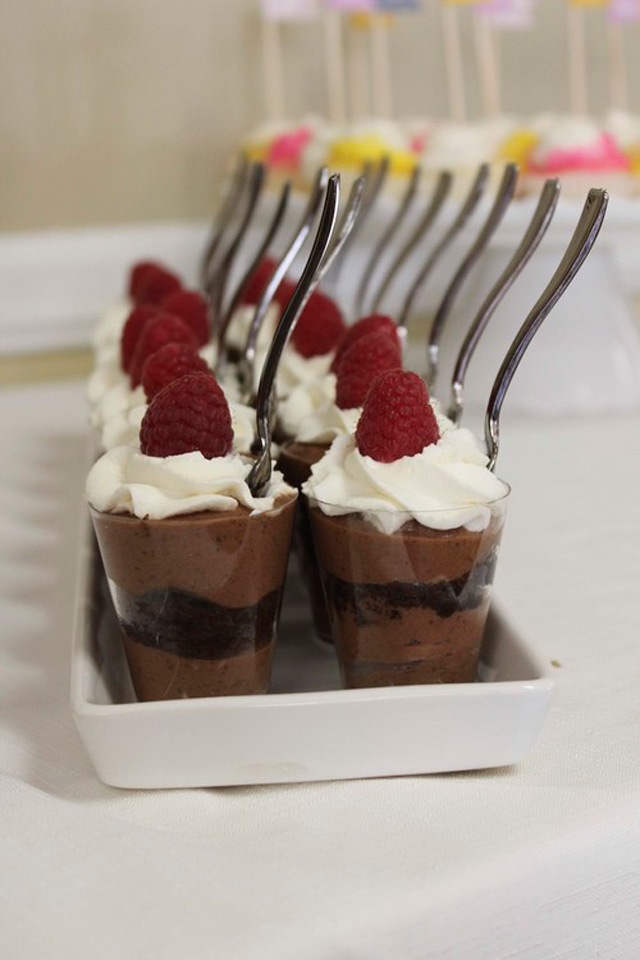 15 Delicious Shot Glass Wedding Dessert Ideas ~ we ♥ this! moncheribridals.com