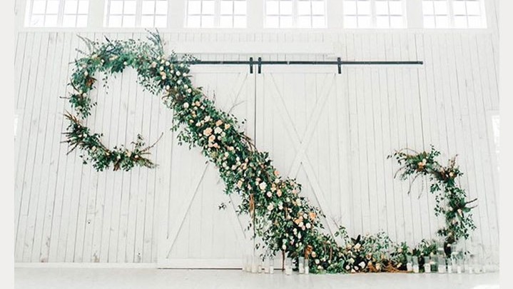 Epic Ceremony Backdrop By Details Dallas Floral & Events Desktop Image