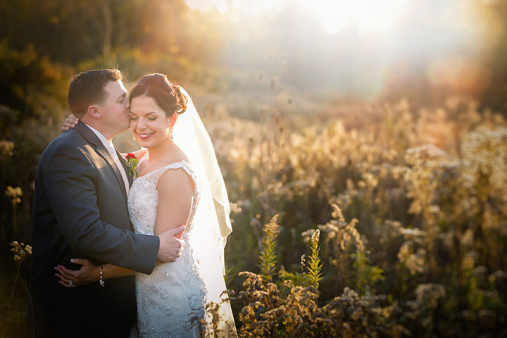 Stunning Bride Wears Sophia Tolli Fit & Flare Dress "Monaco" Desktop Image