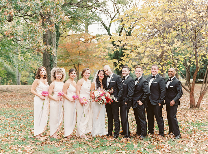 Colorful Autumn Wedding In Philadelphia Desktop Image