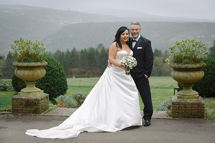 Old Hollywood Glamour For This Bride Wearing Sophia Tolli "Desiree" Desktop Image