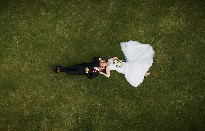 "An Absolutely Magical Day" In Sophia Tolli's Tulle Trumpet Wedding Gown Desktop Image