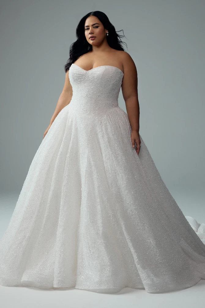 Regal Wedding Gown with Lace-Up Back | Sophia Tolli Soul ST655LB