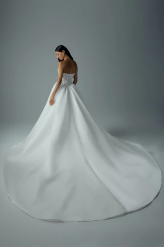 Strapless Sweetheart Wedding Dress with 3D lace Tiffany $7 Ivory thumbnail