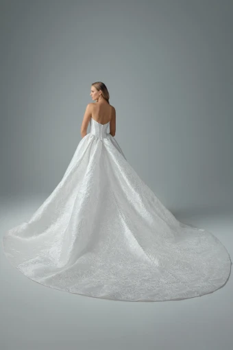 Regal Overlace Ballgown Wedding Dress Rosalie $5 Ivory thumbnail