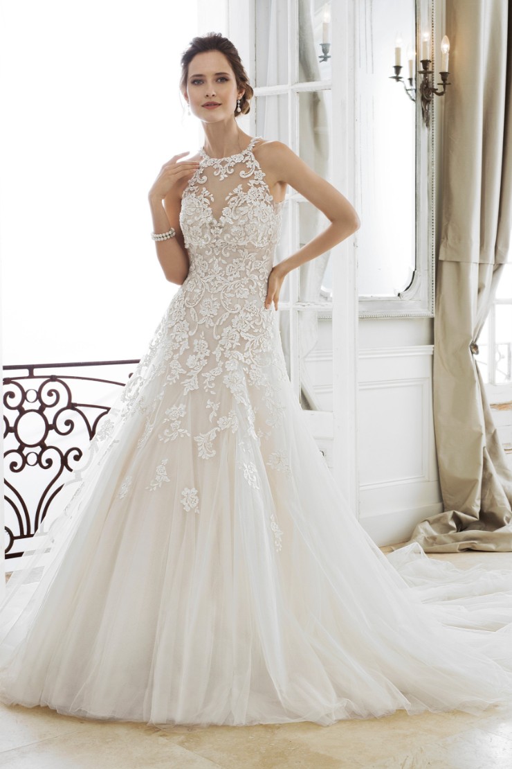 Dreamy Two-Piece A-Line Bridal Gown Adonia #$1 picture