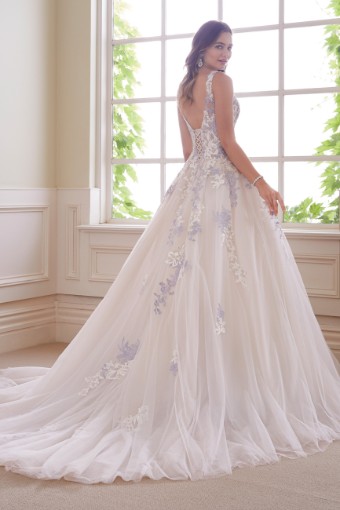 Show-Stopping Wedding Gown Fit For Royalty Tanzanite $1 thumbnail
