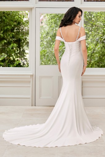Simple Sophisticated Wedding Dress Ines $1 thumbnail