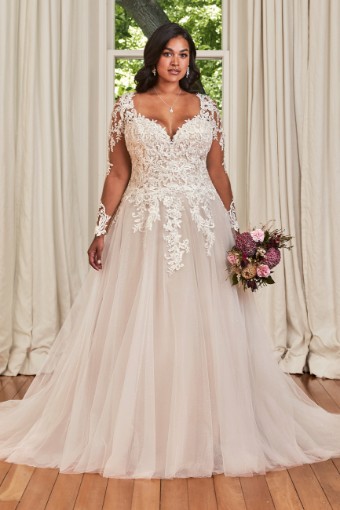 Magical Winter Wedding Dress with Sparkle Stephanie Grace $1 thumbnail