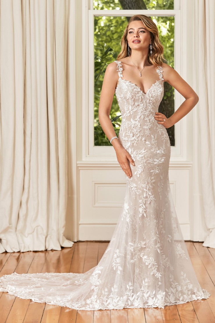 Elegant Bohemian Fit and Glare Gown Ariella #$1 picture