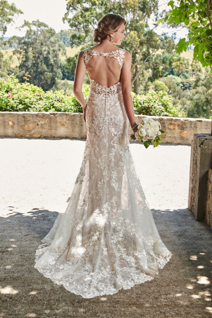 Elegant Bohemian Fit and Glare Gown Ariella Thumbnail Image
