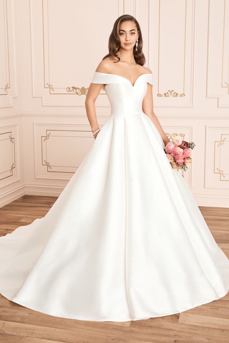 Classic Modern Ballgown with Pockets Kennedy #1 picture