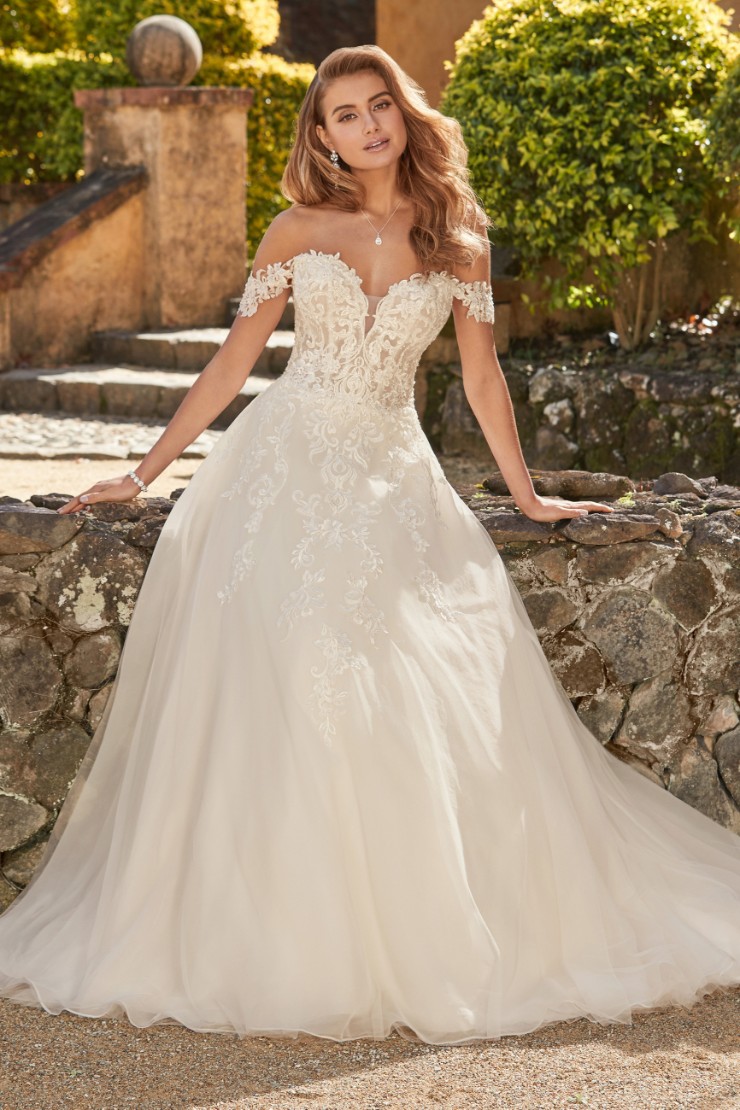 Breathtaking Off-Shoulder Wedding Gown Serina Thumbnail Image