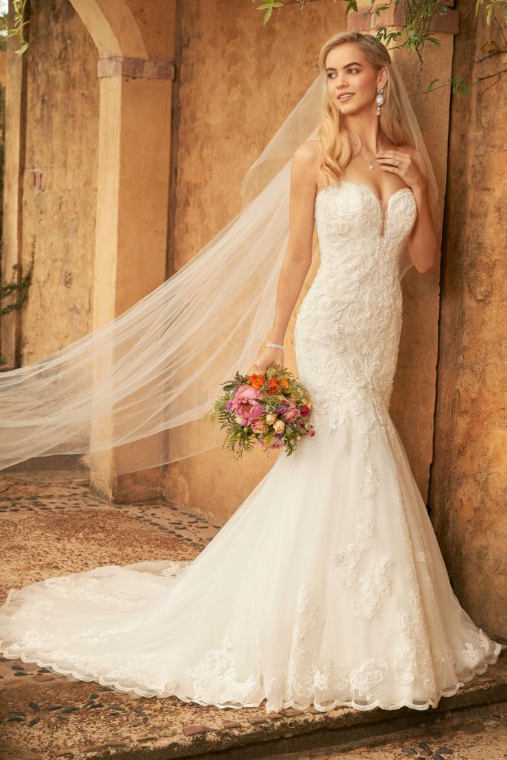 Classic Strapless Sweetheart Wedding Dress Zoey Thumbnail Image