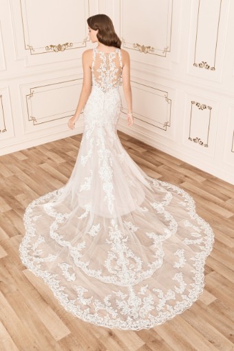 Show-Stopping Lace Gown with Feature Train Megan $2 thumbnail