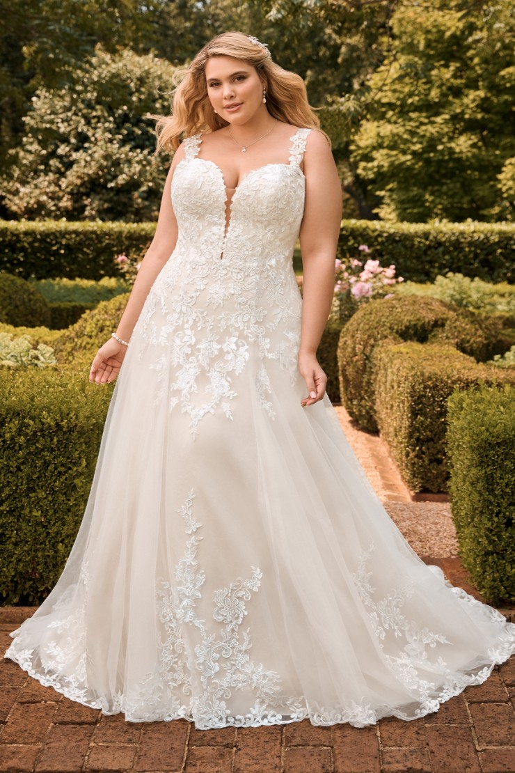 Classic Sparkling A-Line Wedding Dress Montana Thumbnail Image